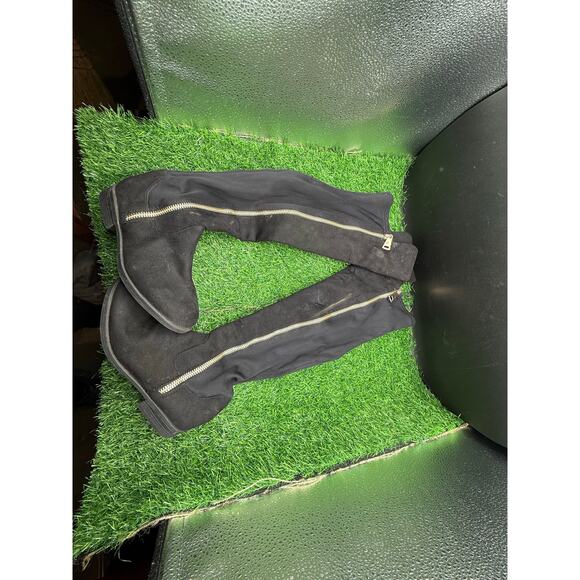 Bamboo- Black-Above Knee Boots- Size 7.5 W - Picture 7 of 7